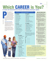 Which career is you?